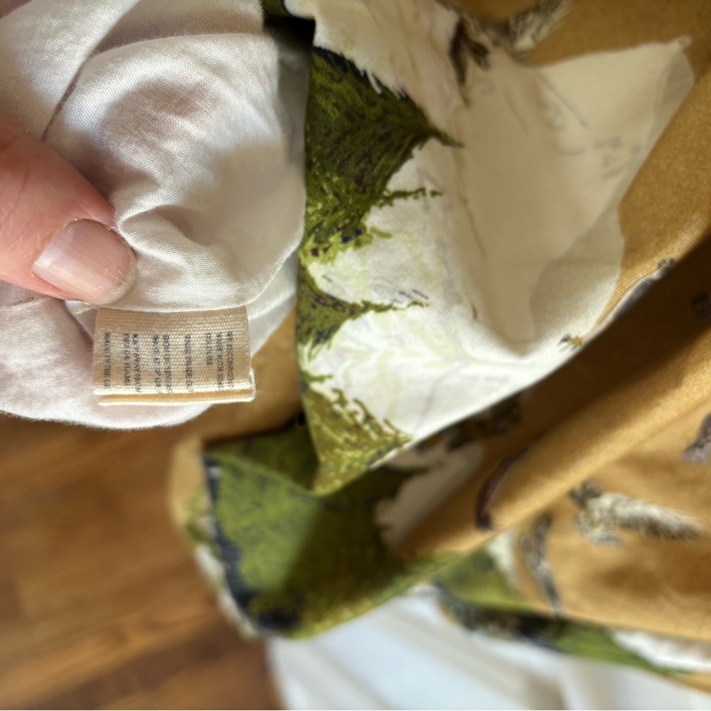 Palava Beatrice Bird of Prey Dress in Mustard - Picture 5 of 6